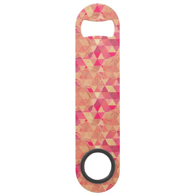 Motif géométrique de fleur (Devant)