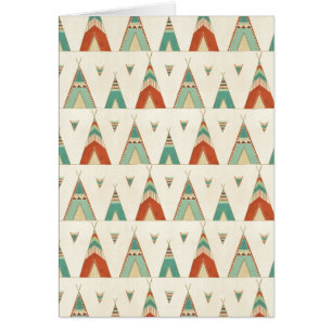 Motif géométrique de Teepee d'étape   de Geo de
