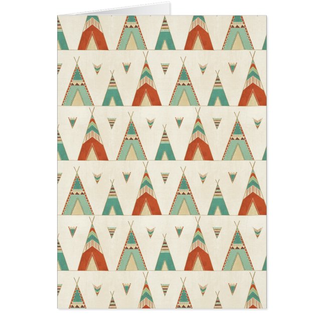 Motif géométrique de Teepee d'étape | de Geo de (Devant)