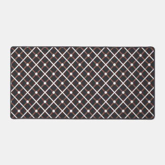 Motif géométrique en noir et tons Brown chauds