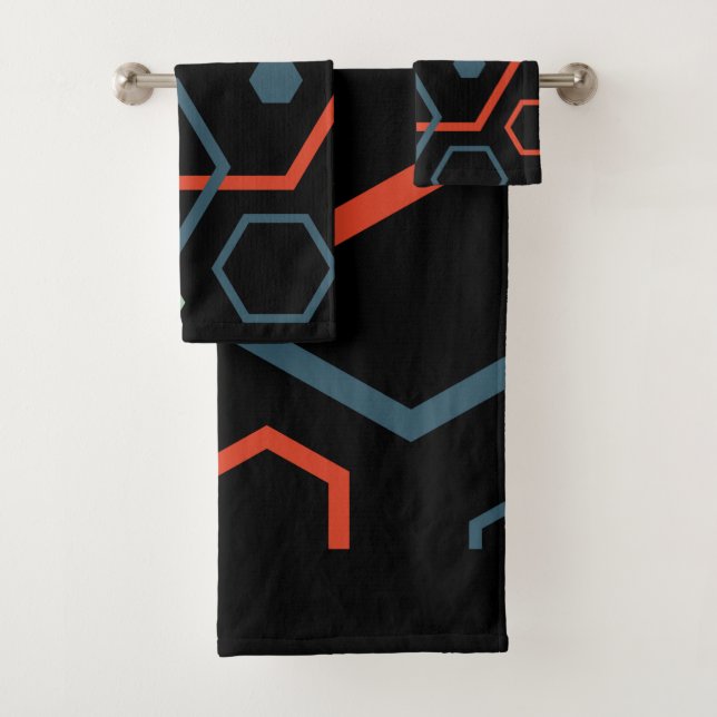 Motif géométrique Hexagon (En situation)