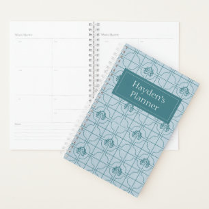 Motif géométrique Lotus Grid - Le Lotus Blanc
