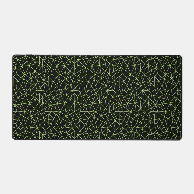 Motif géométrique néon vert (Recto)