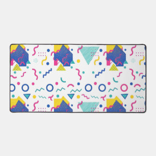 Motif géométrique Retro Memphis
