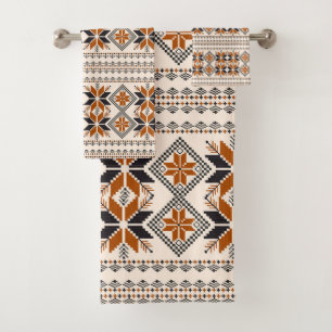 Motif géométrique tribal