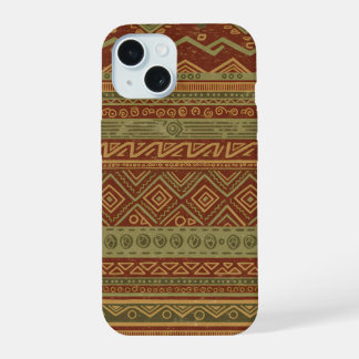 Motif géométrique tribal rustique Bohème chic terr