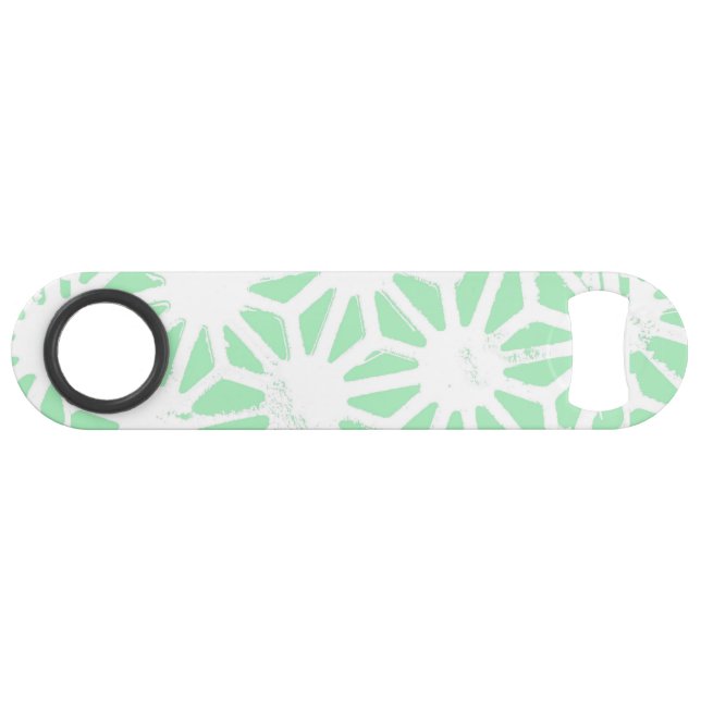 Motif géométrique vert (Devant (Horizontal))