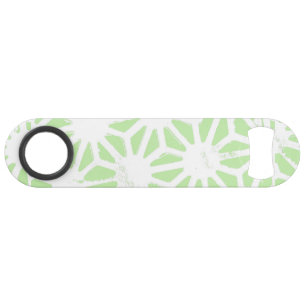 Motif géométrique vert pomme