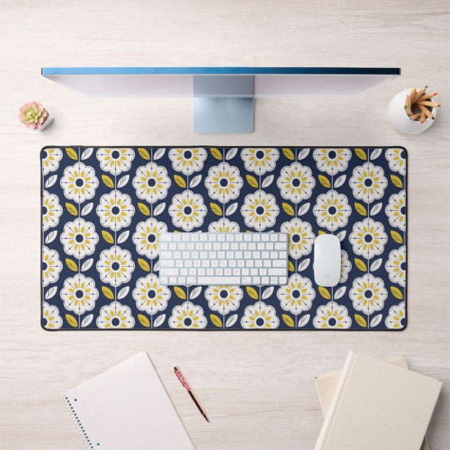 Motif géométrique vintage (Bureau 1)