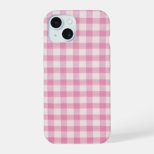 Motif Gingham Rose Bébé