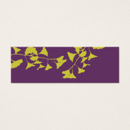Motif Glissant Ginkgo Arbre Branche Paysage Feuill