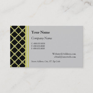 Motif Gold Cross sur Cartes de visite personnalisé