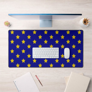 Motif Gold Stars, Bleu Marine, Exclusive