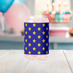 Motif Gold Stars, Bleu Marine, Exclusive