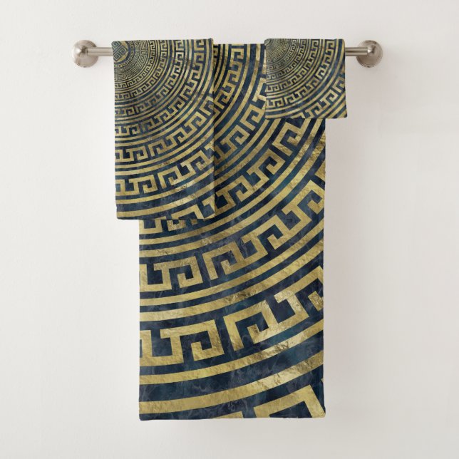 Motif grec circulaire de méandre - Ornamen (En situation)