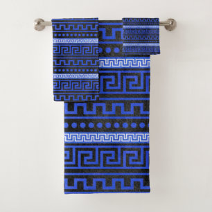 Motif grec traditionnel de méandre