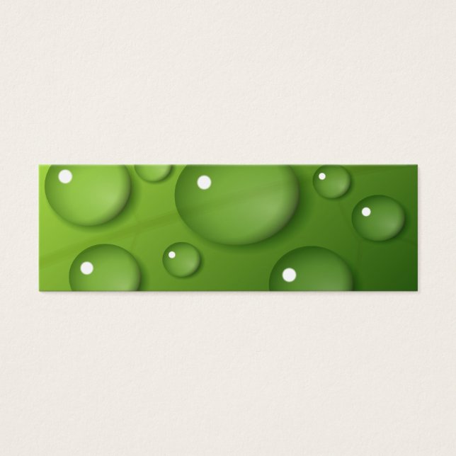 Motif Green Raindrop (Devant)