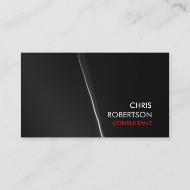 Motif gris Arrière - plan Carte de visite attracti (Devant)