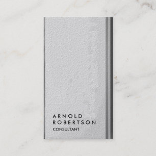 Motif gris clair Carte de visite consultant modern