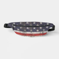 Motif Grunge Patriotique Étoiles et Bandes