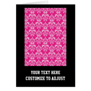 Motif humide rose chaud