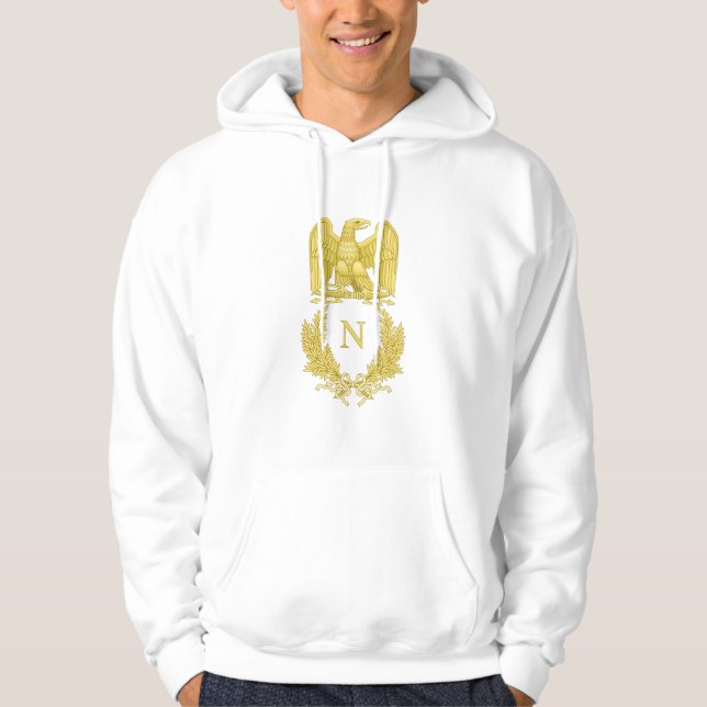 Motif impérial du napoléon I Eagle sur le sweat - (Devant)
