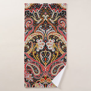motif indien traditionnel paisley