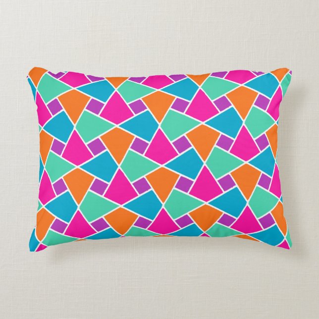 Motif islamique traditionnel brillant Coussin d'ac (Devant)