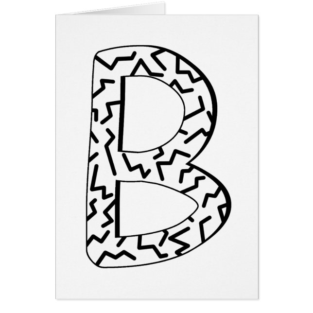 Motif Jagged B (Devant)