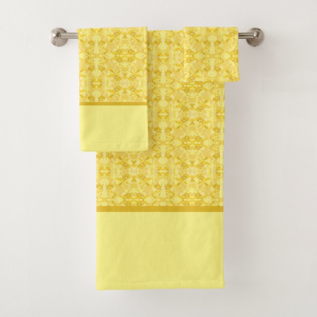 Motif jaune soleil (En situation)