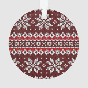 Motif juste de Knit d'île de vacances