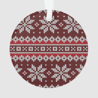 Motif juste de Knit d'île de vacances