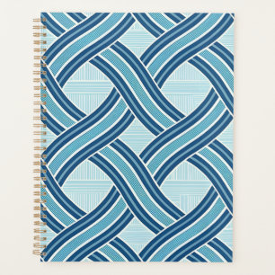 Motif Lignes Bleues