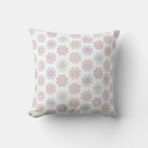 Motif lumineux inspiré par Hmong - Coussin