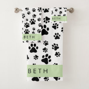 Motif mâle, Patrouilles de chien, Noir et Blanc, V