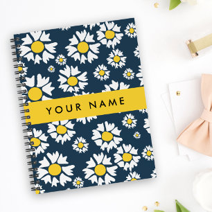 Motif Marguerite, Marguerites Blanches, Votre Nom