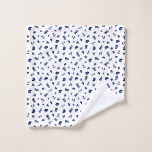 Motif marin avec hippocampes