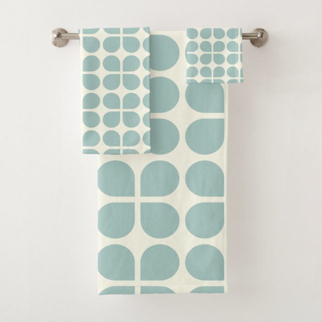 Motif moderne design géométrique en gris clair (En situation)