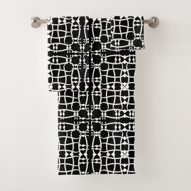 Motif monochromatique Art nouveau (En situation)