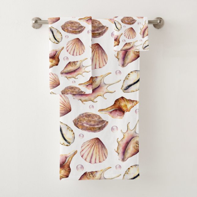 Motif Nautical Sea Shell (En situation)