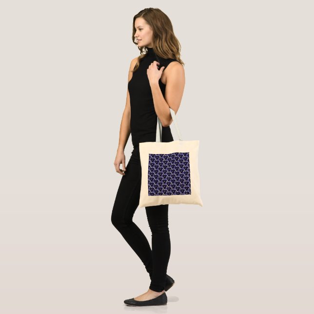 motif numérique Abstrait 1199 - Sac fourre-tout (Devant (modèle))