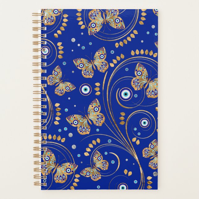 Motif oculaire du papillon d'or (Devant)