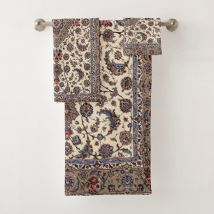 Motif oriental floral perse de tapis