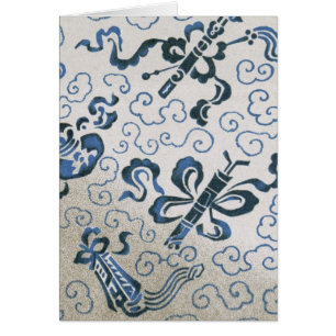 Motif ornemental chinois de textile