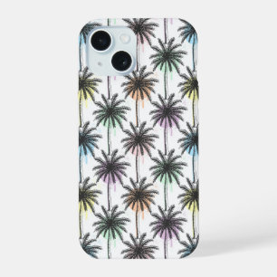 Motif Paint Drop Palm Tree