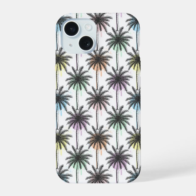 Motif Paint Drop Palm Tree (Verso)