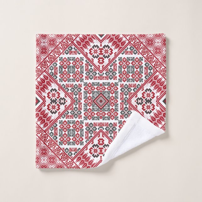Motif palestinien de broderie 2 (Gant de toilette)