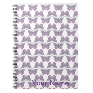 Motif papillon Carnet personnalisable