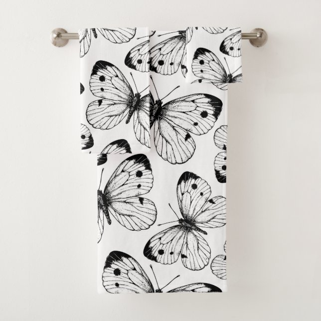 Motif papillon de choux (En situation)