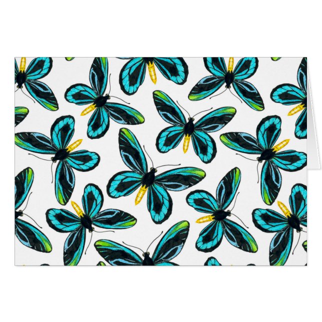 Motif papillon de la reine Alexandra (Devant horizontal)